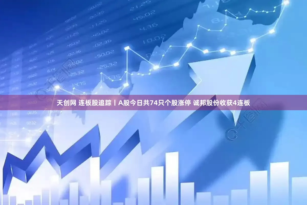 天创网 连板股追踪丨A股今日共74只个股涨停 诚邦股份收获4连板