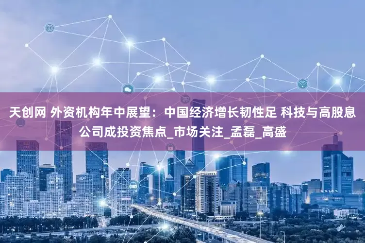 天创网 外资机构年中展望：中国经济增长韧性足 科技与高股息公司成投资焦点_市场关注_孟磊_高盛