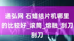 通弘网 石蜡结片机哪里的比较好_滚筒_熔融_刮刀