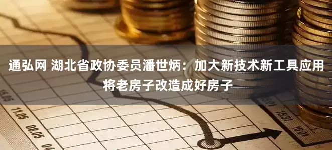 通弘网 湖北省政协委员潘世炳：加大新技术新工具应用 将老房子改造成好房子